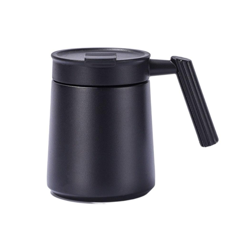 Leakproof Insulated Coffee Mug Simple Vacuum Flask Household Stainless Steel Cup Office/School