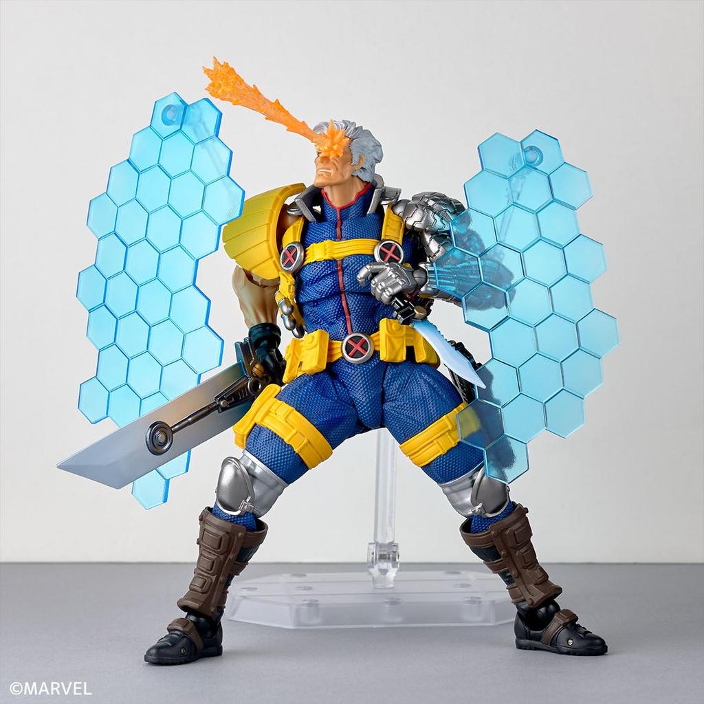 Kaiyodo Revoltech Amazing Yamaguchi Cable approximately 170mm made of and articulated NR083 X-Men Ver.1.5, tall, non-scale, PVC, ABS, POM,