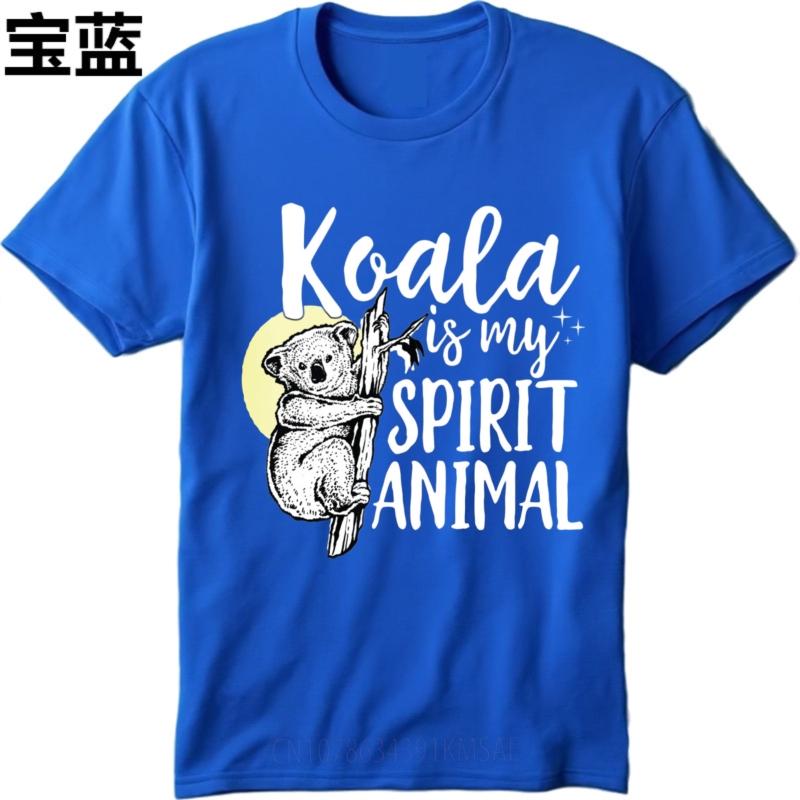 Oversized Tshirt Workout For Her Crew Neck T Shirt Oversized Koala Is My Spirit Animal Classic For Him Teeshirt Vintage Tshirt