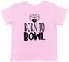 Geboren zum Bowlen Jungen Mädchen Kinder Kinder T-Shirt