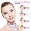 Portable 7 Color LED Face Neck Massager Vibration EMS Comfort Machine Thermal Cosmetic Skincare Accessory Tools Supply Equipment