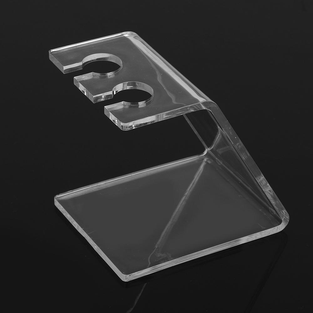 Professional Acrylic Transparent Tattoo Gun Machine Stand Holder Accessory Tool