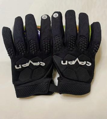Cycling Sports Gloves Breathable Shock Absorption Men s and Women s Sports Fitness Autumn and Winter Cycling Long Finger Gloves XS чёрный