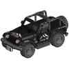 Zk-22 Pcs/set Military Building Blocks Series Black Special Police And Off-road Vehicle Set Small Particles Assembled Minifigure Toy
