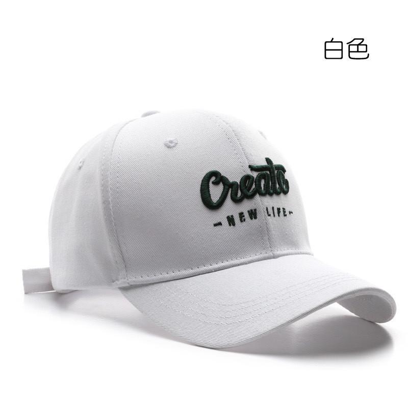 Streetwear Baseball Cap With Adjustable Cotton Sunshade For Men Women Summer