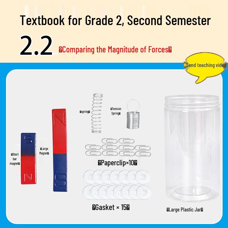 Second Grade Science Kit: Magnet Materials & Force Comparison