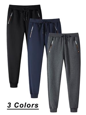 Pantalon de survêtement polaire chaud épais d'hiver pour hommes, joggers, vêtements de sport décontractés, pantalon de survêtement grande taille