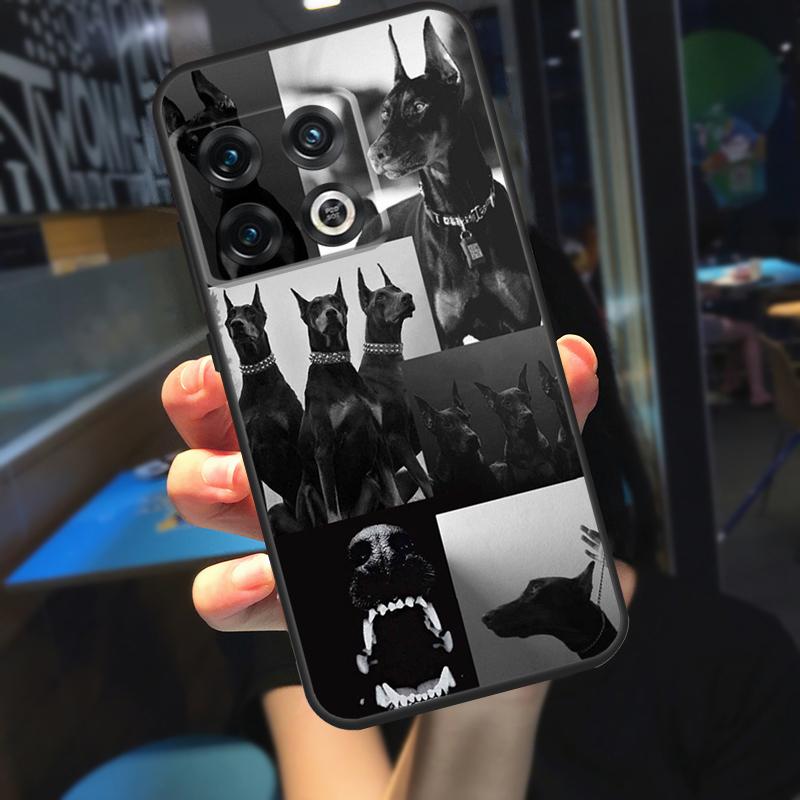 Animal Doberman Dog Funda For OnePlus 12 12R 13 R 11 9 10 Pro 8T 9RT 10T OnePlus Nord N20 N30 CE 4 2 3 Lite Case
