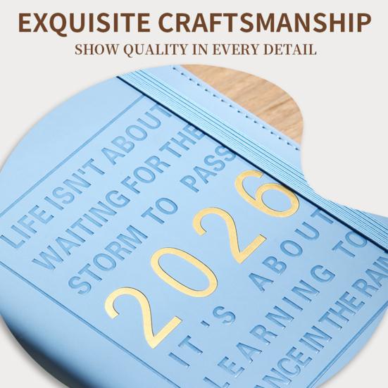 2026 Weekly Planner Daily Productivity Notebook with Monthly Layout Hardcover Organizer for Work School