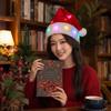 LED Christmas Hat for Adults & Children - Festive Party Decoration with Ornaments