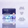 VLCC Insta Glow Diamond Bleach 402g Pack Of 1 With Diamond Powder For Skin Brightening And Glow
