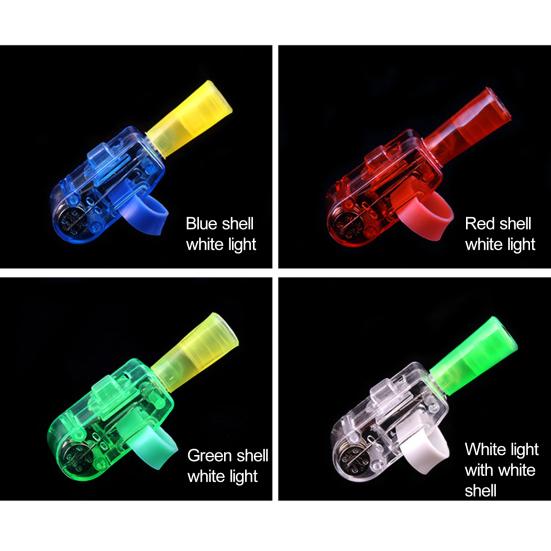 10Pcs Finger Lamp Long-Lasting LED Projection Finger Light Toys Elastic Band