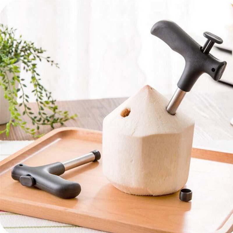 Open Coconut Kitchen Utility Gadgets Coconut Cutter Hole Artifact Opener Opener