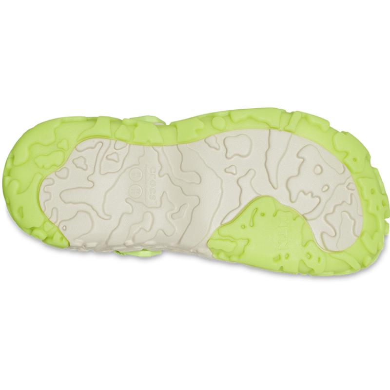 Crocs EVA Clog Breathable Sneaker Sandals Men's White Green