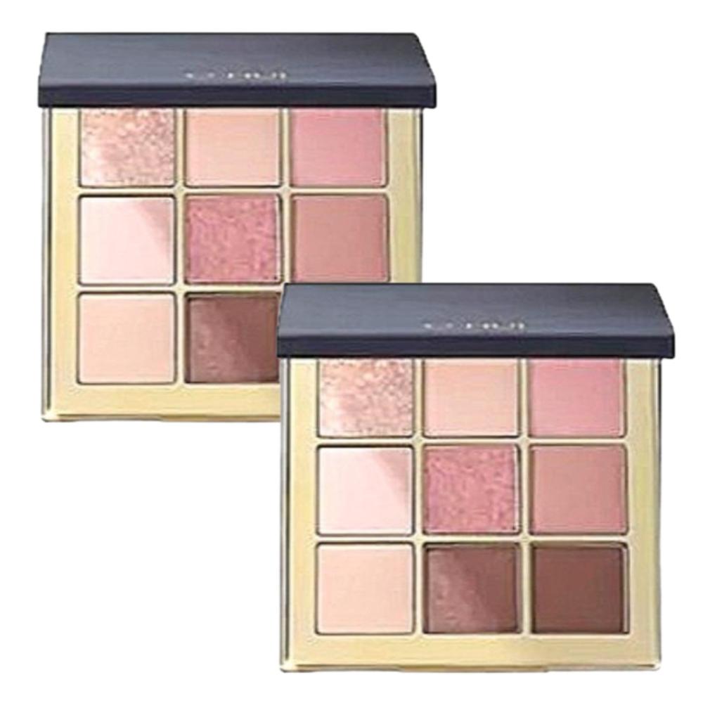 OHUI Real Color Eyeshadow Palette 5.4g - 02 Mood Pink | Romantic Mauve & Pink Shades | Soft Matte & Shimmer Finish | Long-Lasting Korean Eye Makeup