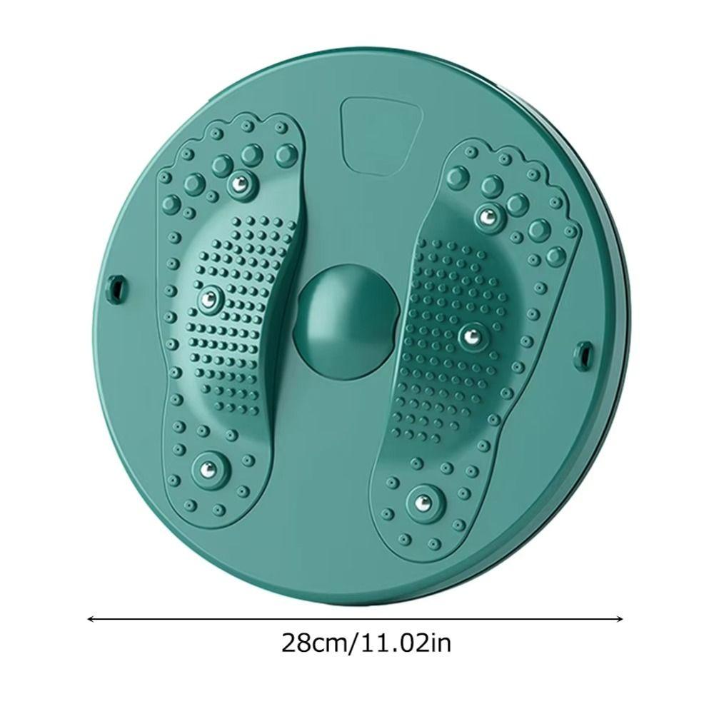 Magnetic Tension Foot Massage Torsion Disc with Rope Body Shaping Boards Waist Twisting Disc Home
