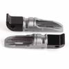 Pair of Rear Foot Pegs Aluminum Alloy Pedals Fit for MT‑10 MT‑09 MT‑07 Tracer900 FZ6
