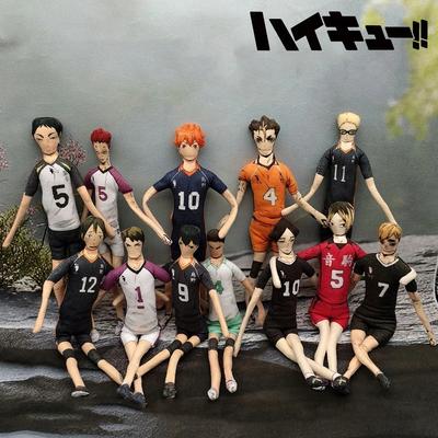 Anime Haikyuu Hinata Shoyo Kozume Kenma Κλειδοθήκη Cosplay Βελούδινη Κούκλα Βαμβακερή Λεπτό Σχήμα που Στρίβει Διακόσμηση Δωματίου Δώρα Unisex