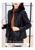 Stylish Women's Genuine Leather Jacket - Slimming Autumn Short Coat for Versatile Fashion