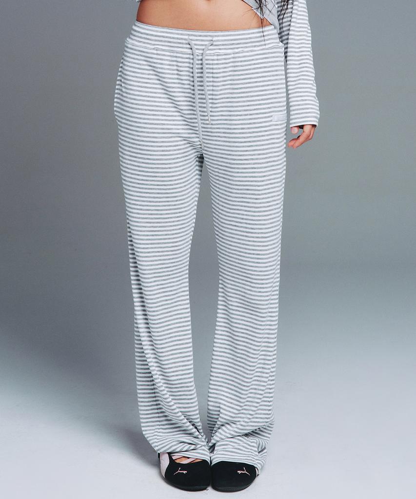 AMES-WORLDWIDE Classic Boot Cut Leggings Pants Gray