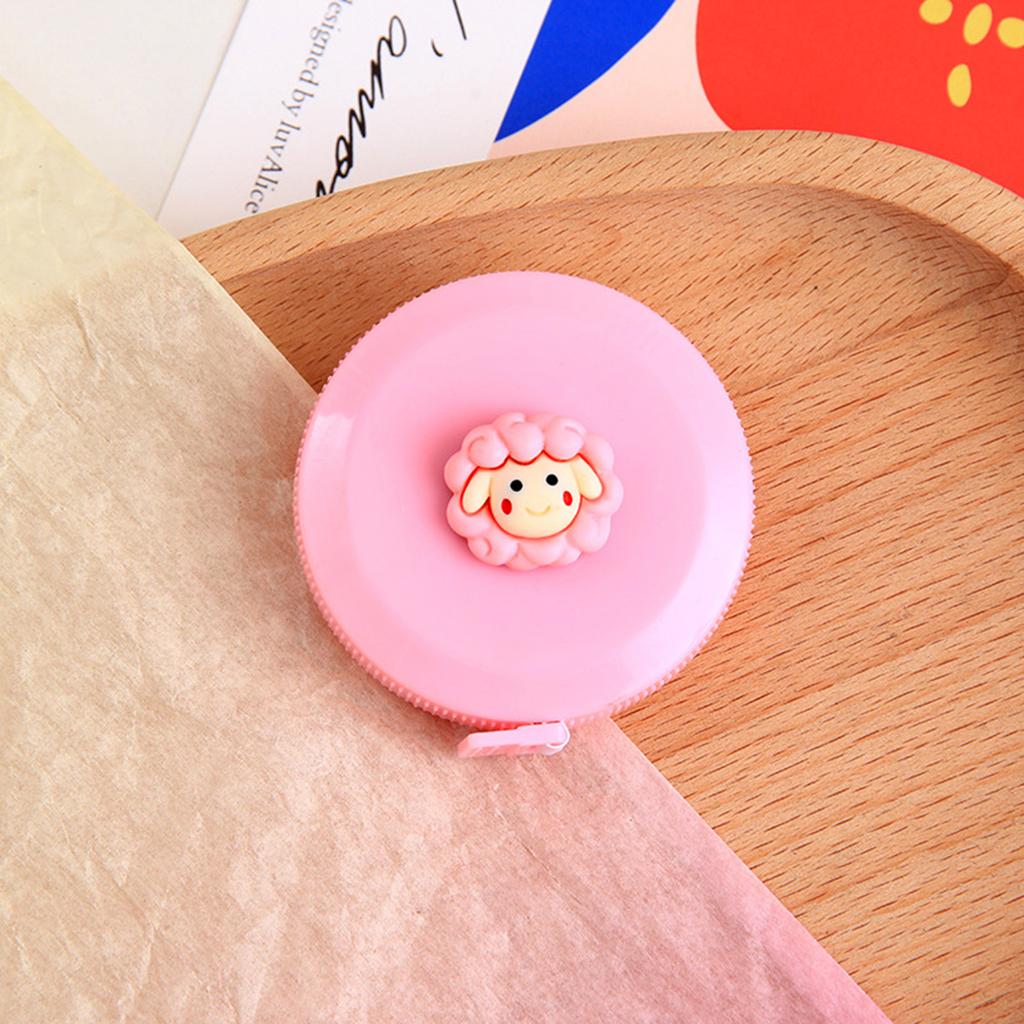 Mini Soft Cute Tape Measure Cartoon Design Tape Measure for Tailor Sewing Craft Cloth Measure Kids Body Height Waist
