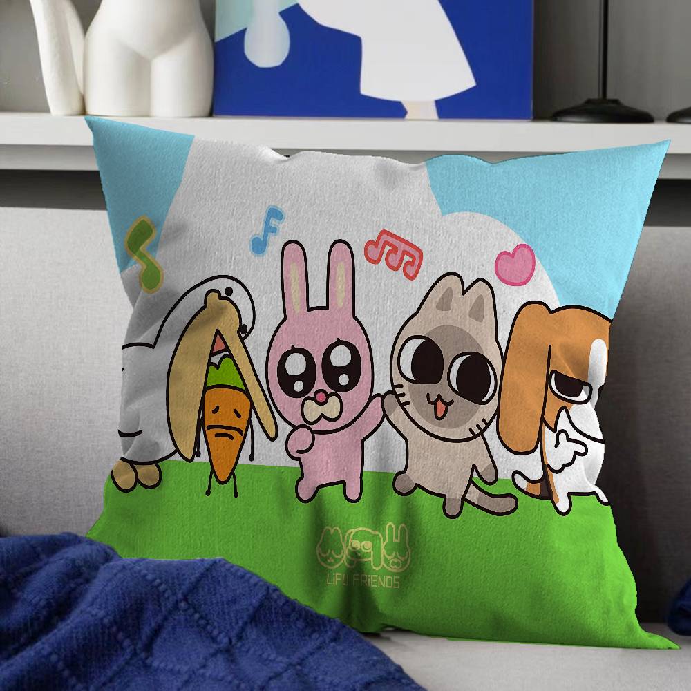 Funny-Siam-LippuS-Meme Pillow Gift Home Office Decoration Bedroom Sofa Car Cushion Cover case 45x45