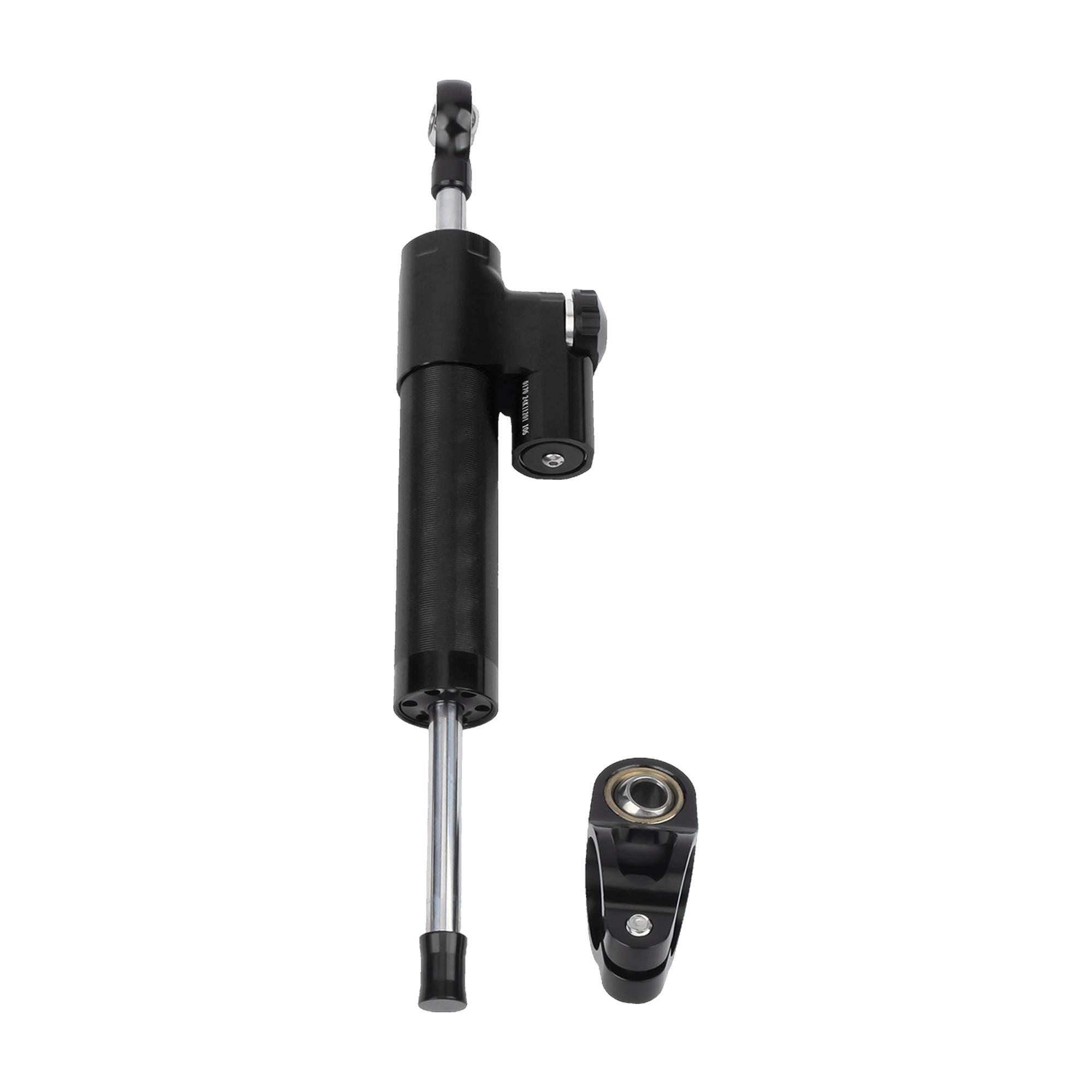 

For YAMAHA MT09 MT Motorcycle CNC Universal Steering Stabilize Damper With Bracket Mount FZ 09 FZ09 2013-2020 For Honda pcx160 чорний