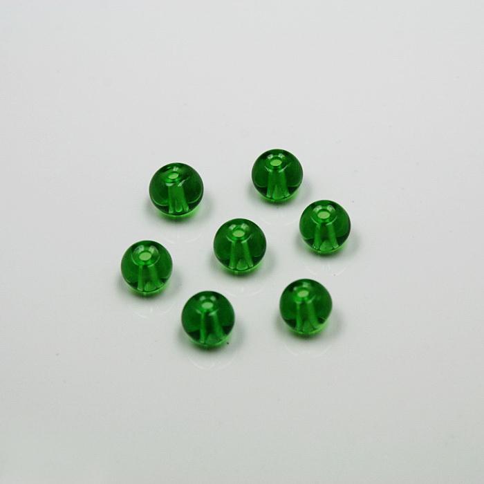 

29-75шт стеклянные круглые бусины для изготовления ювелирных изделий DIY браслет-ожерелье 6mm 52pcs