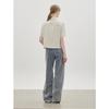 Cc Collect Half Sleeve Color Stitched Crop Jacket C262msf135