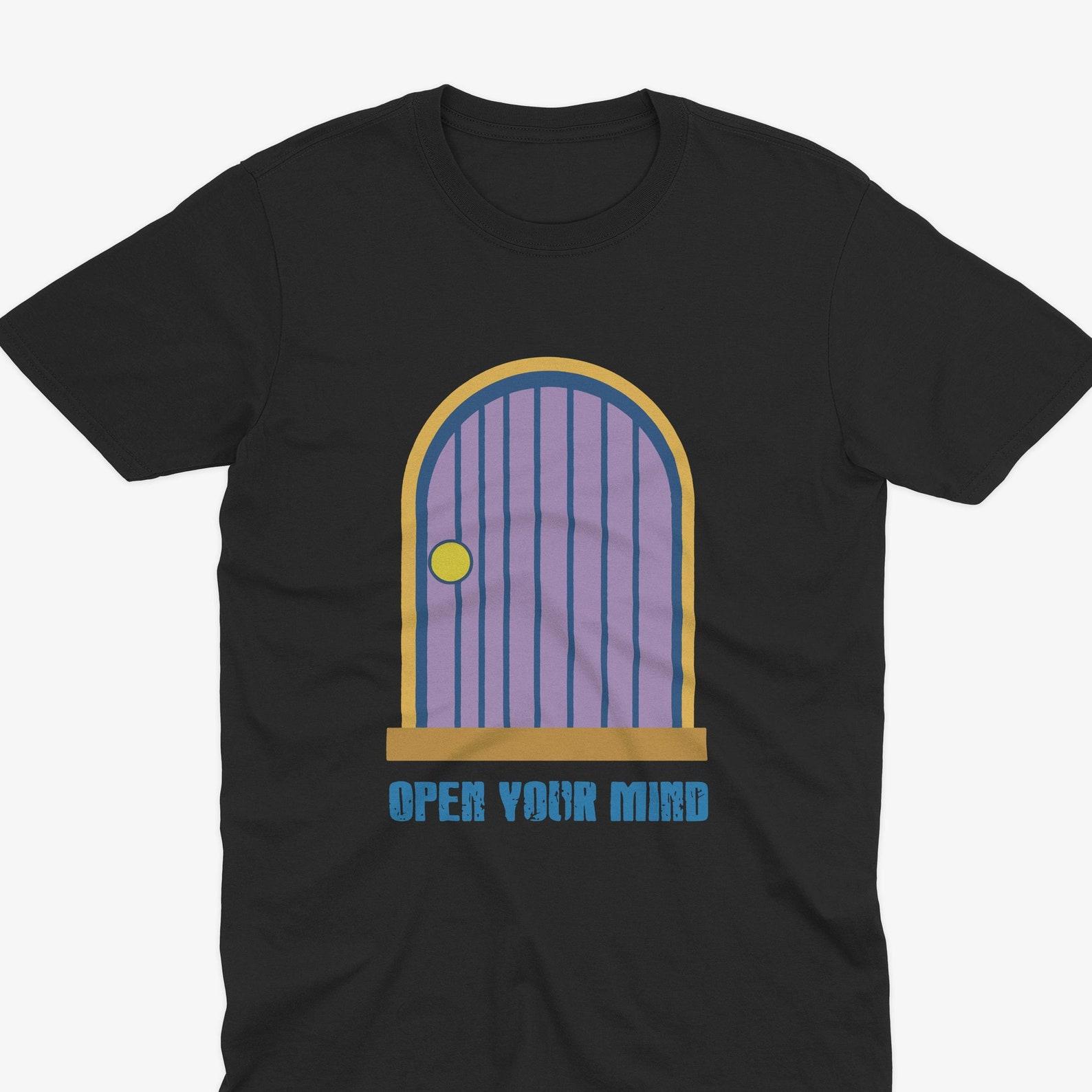 Rudy Van Disarzio - The Mighty Boosh OPEN YOUR MIND T-Shirt, The Mighty Boosh T-Shirt, Mighty Boosh Gift, Howard Moon Vince Noir, Old Gregg 4XL