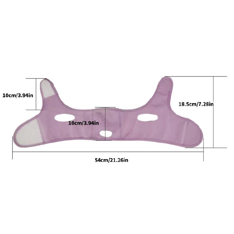 Wiederverwendbare V-Line Lifting-Maske mit Kinnband zum Schlafen, Gesichtsstraffungsband V-Form Schlankheits-Gesichtsmaske zur Vorbeugung von Hängewangen