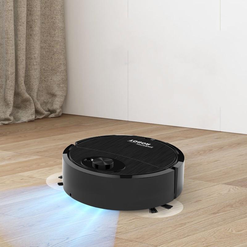Lightweight Robotic Sweeper, Fully Automatic Mini Household Cleaning Machine, USB Rechargeable Smart Vacuum