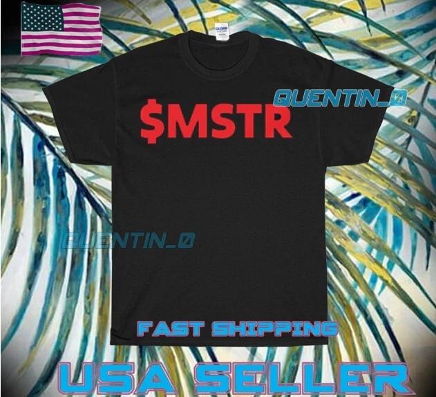 NEW Shirt PREMIUM MSTR MICROSTRATEGY LOGO T-Shirt FUNNY SIZE S-5XL 3XL