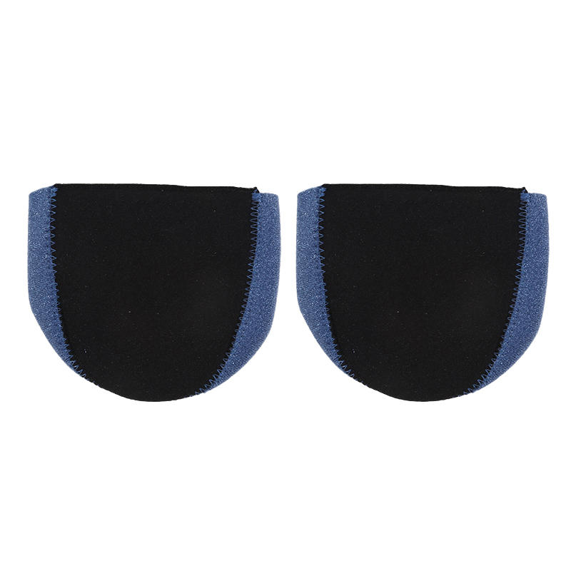 1 Pair Silicone Heel Pads Shock Absorption Relieving Leg Pressure Adjustable Straps To Prevent Slipping Insoles S/L Size