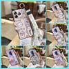 Fashion Design Phone Holder Phone Case For Ulefone Note18 Ultra Wrist Strap Protective Dirt-resistant Back Cover Cartoon