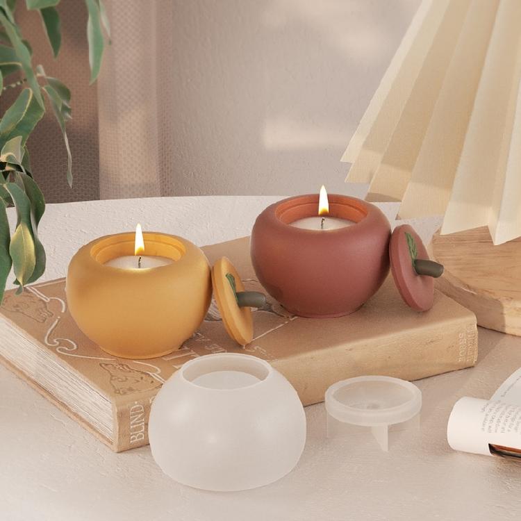 Resins Jar Molds with Lid Molds for Making Candle Cup Jewelry Case