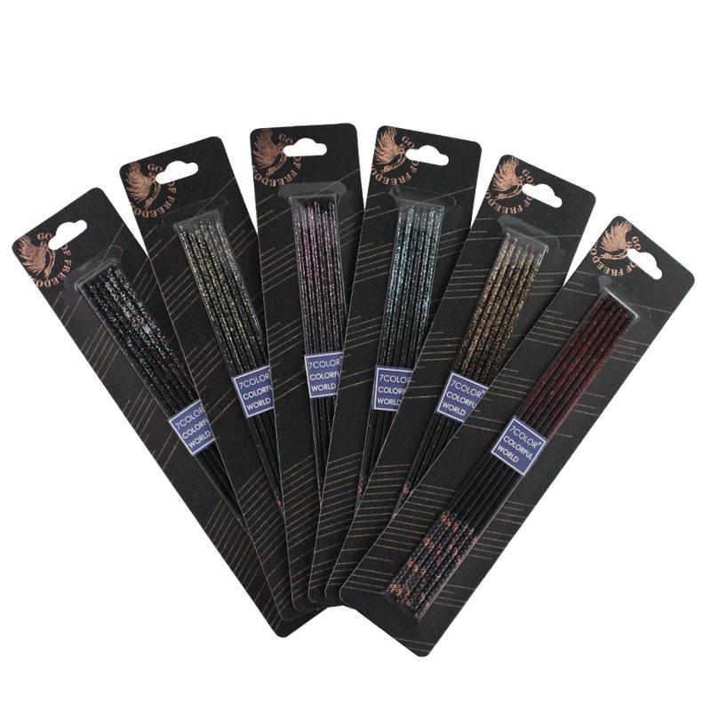 New Birthday Line Candle 6 Individually Packaged Glitter Atmosphere Creative Birthday Party Cake Decoration Candles