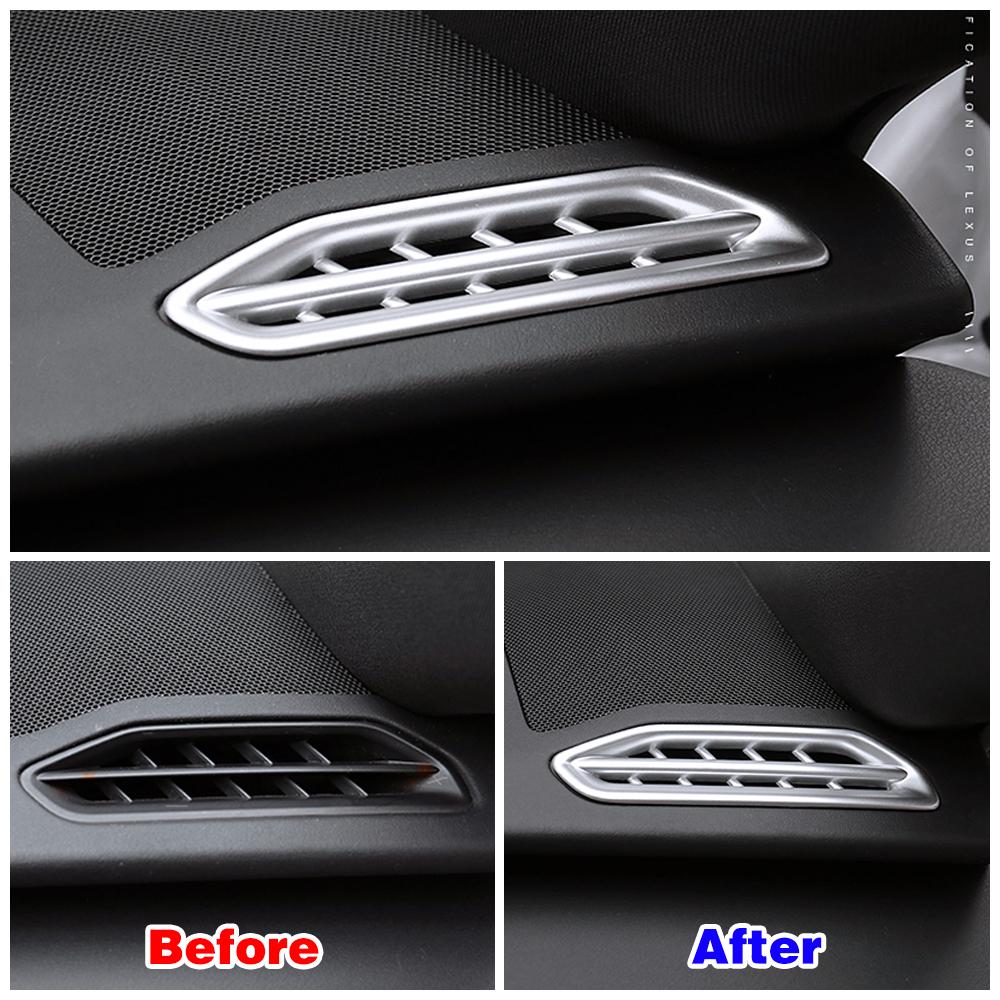For Lexus UX UX200 UX250 2018-2024 Dashboard AC Air Condition Outlet Vent Cover Trim ABS Interior Modify Decoration Refit