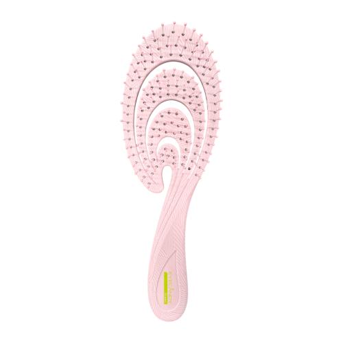 Quick Dry Eco-Friendly Detangling Eco-Friendly Hair Brush (Coral Pink, Coral Purple, Coral Blue)