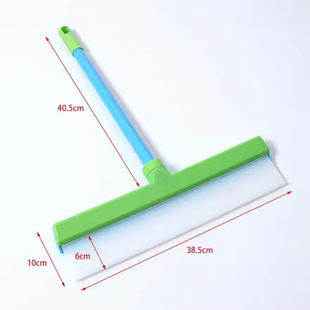 Aqua Swipe Recyclable Silicone Window Squeegee Kit Microfiber Scrubber Multi-Purpose Cleaner Tool for Mirrors Cars Glass Panels