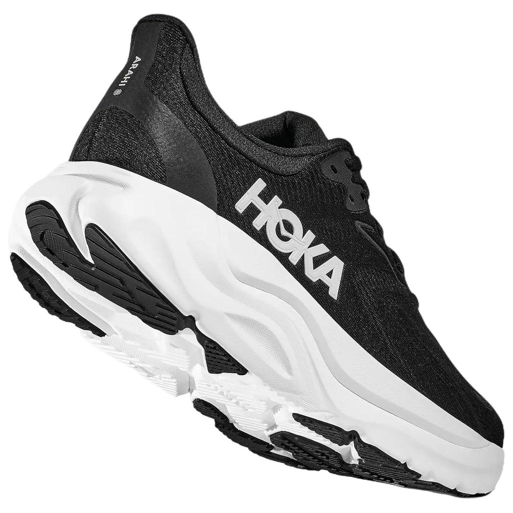 HOKA Arahi 8 Black White Women Sneakers 1168691-BWHT
