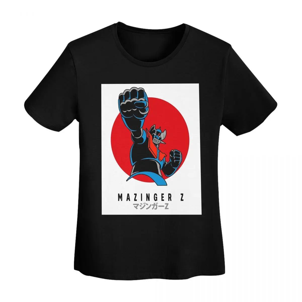 

Mazinger Z Goldorak Actarus Grendizer Mask TShirt Women Short Sleeve T Shirts Round Neck Streetwear Summer Tees Streetwear 4XL