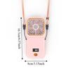 Digital Display Portable Handheld Fan Mini Desktop Air Cooling Fan Foldable Neck Fan  Outdoor Use