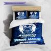 Custom Name HC Kometa Brno Bedding,Quilt Set Quilt Cover Pillowcase Home Birthday Gift(1 * duvet cover + 2 * pillowcase, without core) -HE66