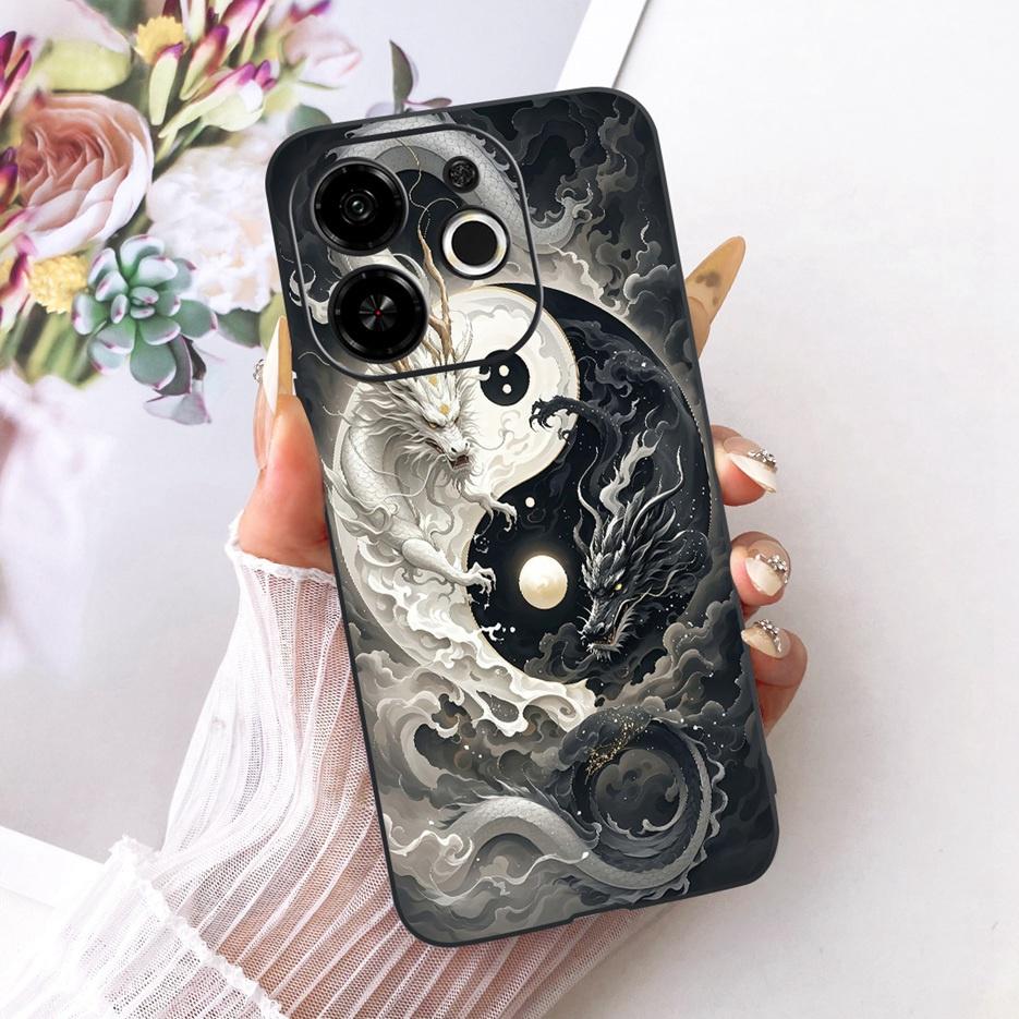 For Tecno Pop 9 5G Case KL4 New Luxury Painted Cover For Tecno Spark 30C 5G KL8H Soft Silicone Case For Tecno Spark 30 5G Fundas