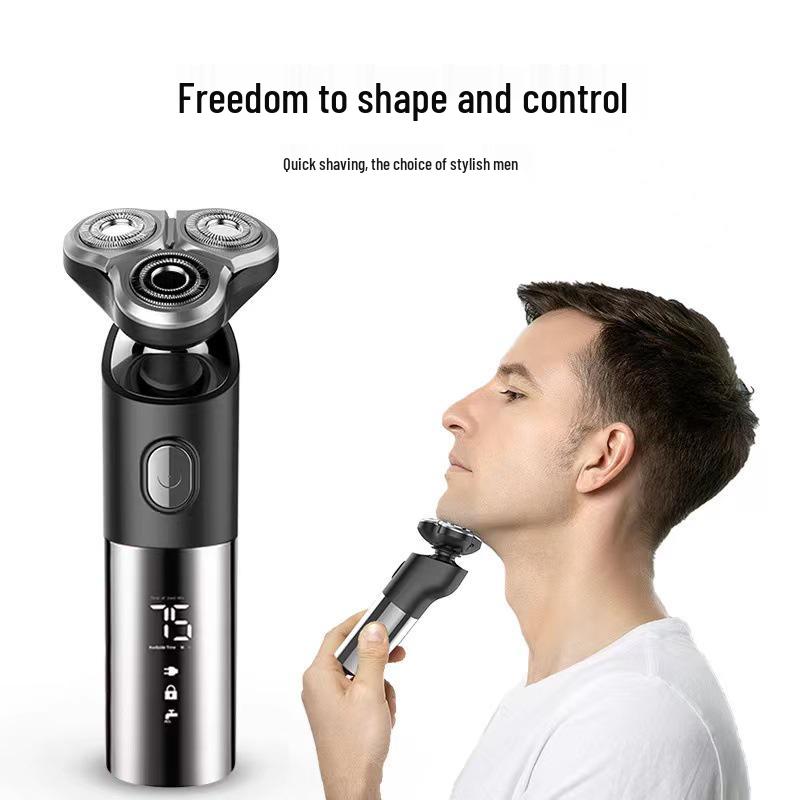 Electric Shaver Replacement Head for Self-Shaving - Compatible with Six, Seven, and Eight-Head Shavers.