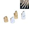 Trendy Metal Nail Cover Ring Set Fashionable Armor Ring Set For Women