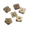 Creative Silvery For Bag,Wallet,Notebook Making Metal Clasp Closures Sewing Buttons Snaps DIY Accessories Adsorption Buckle