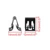 uxcell Automotive Dashboard Retainer Console Instrument Panel Metal Clip 14