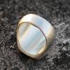 Adjustable Open Ring With Buddha Motif Vintage Style Mens Womens Bohemian Statement Jewelry